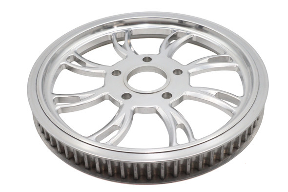 V-Twin - 20-4711 - Vortex Rear Drive Pulley 65 Tooth Polished