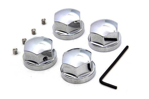 V-Twin - 2024-4 - Engine Cylinder Head Bolt Cover Chrome