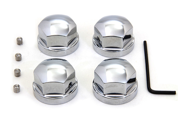 V-Twin - 2024-4 - Engine Cylinder Head Bolt Cover Chrome