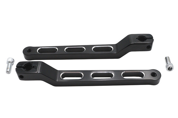 V-Twin - 21-0035 - Extended Heel Toe Shifter Lever Set Black
