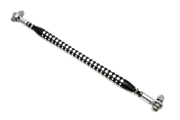 V-Twin - 21-0343 - Black Shifter Rod, 2 inch Extended
