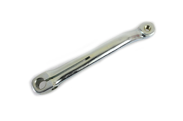 V-Twin - 21-0359 - XL/FL Shifter Lever without Offset Zinc Plated - Fits 1954-1973 Harley-Davidson XL