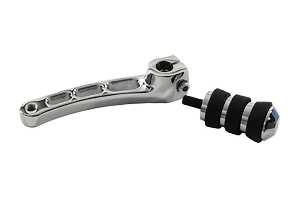 V-Twin - 21-0612 - Shifter Arm with Cats Paw Footpeg - Fits 1991-2003 Harley-Davidson XL