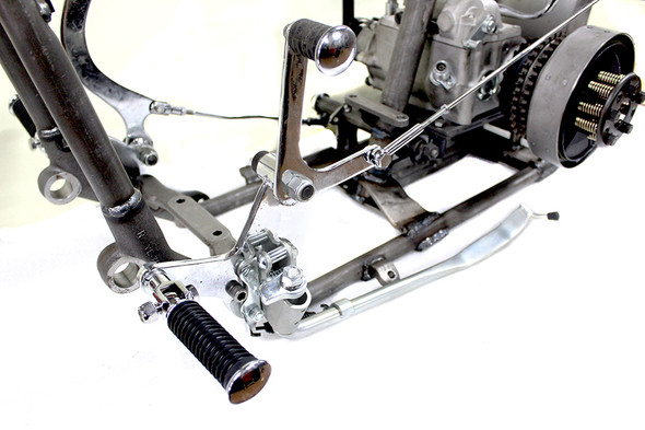 V-Twin - 21-0645 - Daniel Boone Jockey Pedal Kit - Fits 1941-1984 Harley-Davidson FL