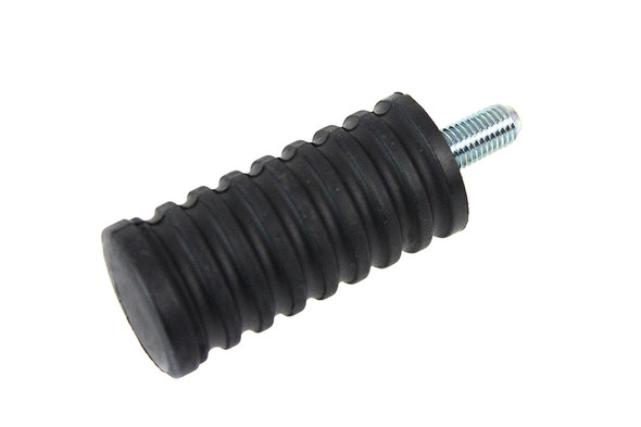V-Twin - 21-0903 - Shifter Footpeg Black Rubber