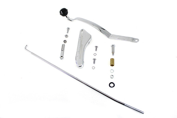 V-Twin - 21-0907 - Left Side Tank Hand Shifter Lever Kit - Fits 1947-1950 Harley-Davidson FL