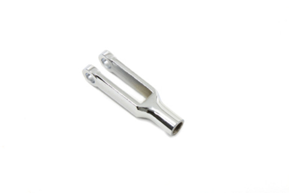 V-Twin - 21-2033 - Forked Chrome Rod End Clevis