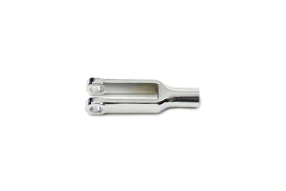 V-Twin - 21-2033 - Forked Chrome Rod End Clevis
