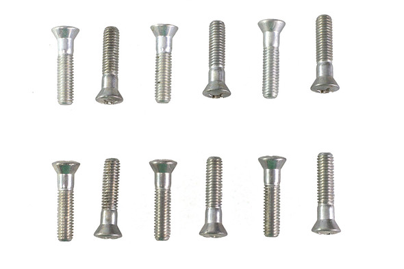 V-Twin - 2102-12 - Cam Cover Screw Kit Cadmium