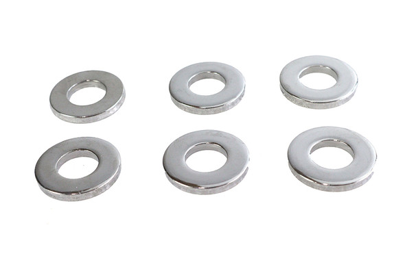 V-Twin - 2112-6 - Chrome Flat Washer 7/16 inch