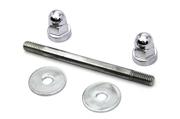 V-Twin - 2128-5 - Gas Tank Mount Kit Acorn Type Chrome