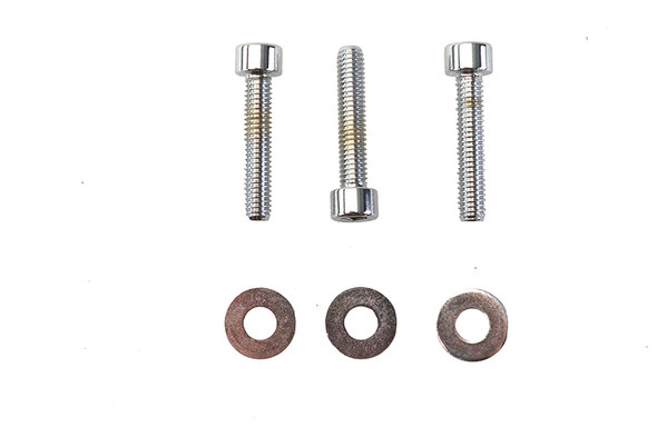 V-Twin - 2173-3-P - Sprocket Cover Mount Kit Polished
