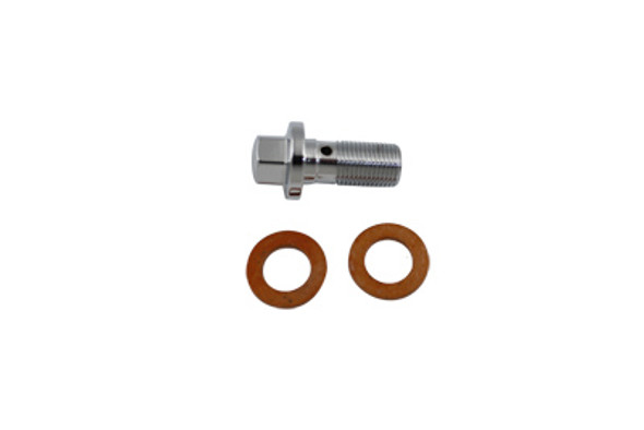 V-Twin - 2192-3 - Brake Hose Banjo Bolt Domed Type 12mm