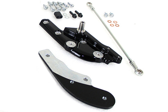 V-Twin - 22-0130 - Black Extended Reach Forward Control Kit