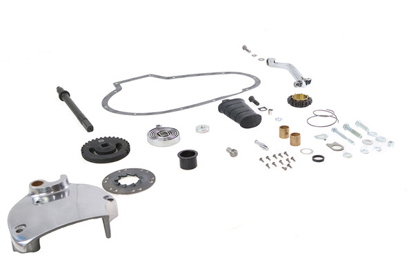 V-Twin - 22-0201 - Kick and Electric Kick Starter Conversion Kit - Fits 1971-1972 Harley-Davidson XLH