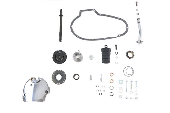 V-Twin - 22-0201 - Kick and Electric Kick Starter Conversion Kit - Fits 1971-1972 Harley-Davidson XLH