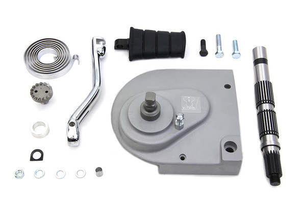 V-Twin - 22-0213 - Kick Starter Conversion Kit Aluminum - Fits 1991-2003 Harley-Davidson XL