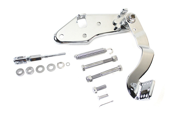 V-Twin - 22-0401 - Chrome Hydraulic Brake Control Kit