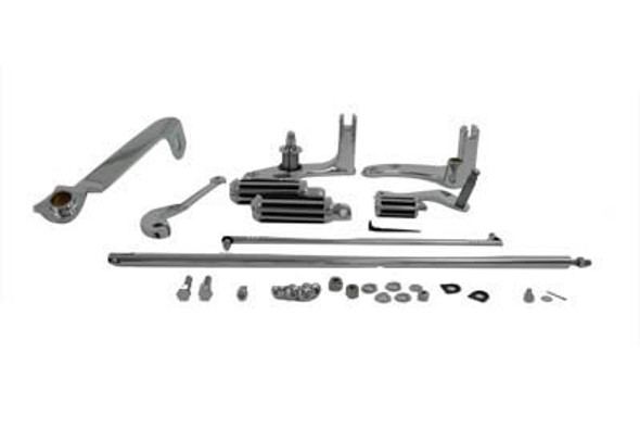 V-Twin - 22-0509 - Chrome Forward Control Kit