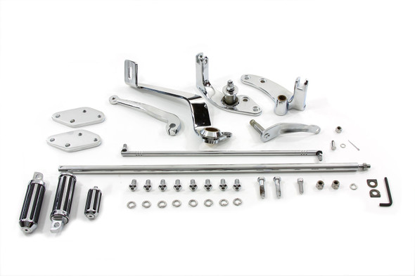 V-Twin - 22-0510 - Extended Forward Control Kit - Fits 1991-2005 Harley-Davidson FXDWG