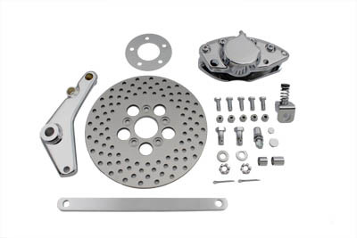 V-Twin - 22-0540 - Rear Brake Caliper and 10 inch Disc Kit - Fits 1973-1980 Harley-Davidson FL, FX