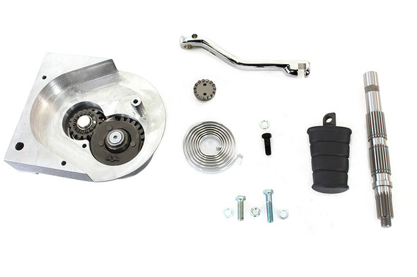 V-Twin - 22-0655 - Kick Starter Conversion Kit Black - Fits 1991-2003 Harley-Davidson XL