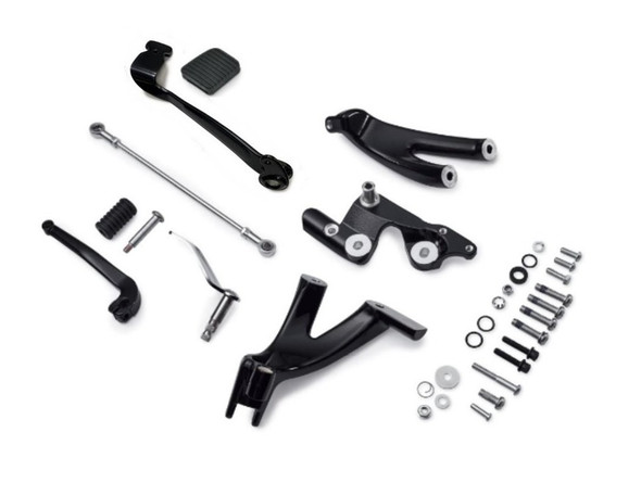 V-Twin - 22-0660 - Black Forward Control Kit