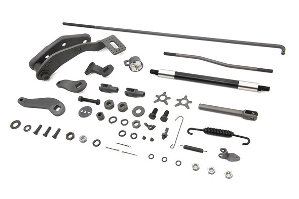 V-Twin - 22-0668 - Parkerized Brake Control Kit Mechanical