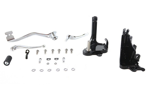 V-Twin - 22-0679 - FLST Forward Control Conversion Kit Chrome - Fits 2007-2017 Harley-Davidson FLST (FLSTC, FLSTF, FLSTN, FLSTSB, FLSTSC)