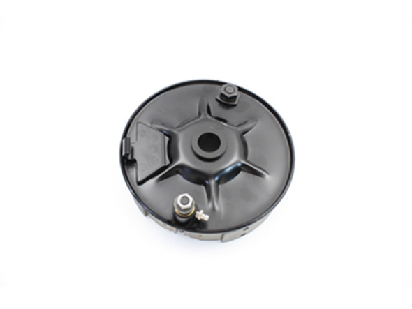 V-Twin - 22-0709 - Rear Mechanical Brake Backing Plate Kit Black