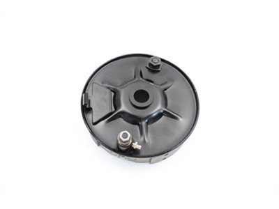 V-Twin - 22-0709 - Rear Mechanical Brake Backing Plate Kit Black - Fits 1937-1948 Harley-Davidson VL, 1936-1940 EL, 1941-1957 FL