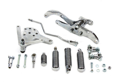 V-Twin - 22-0713 - Daniel Boone Forward Control Kit - Fits 1941-1999 Harley-Davidson FL, 1971-1999 FXE, 1941-1999 FLH, 1971-1999 FX