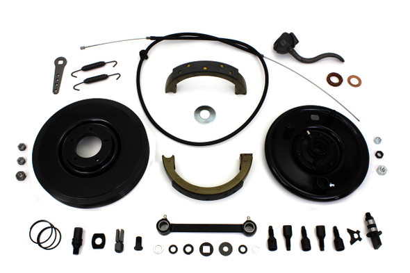 V-Twin - 22-0740 - Spring Fork Front Brake Kit - Fits 1938-1948 Harley-Davidson EL, UL