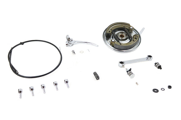 V-Twin - 22-0741 - Dual Cam Brake Kit Chrome - Fits 1941-1957 Harley-Davidson G, 1936-1948 EL, 1941-1948 FL