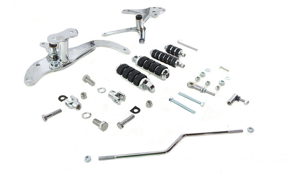 V-Twin - 22-0867 - Daniel Boone Forward Shift Kit - Fits 1941-1999 Harley-Davidson FL, 1971-1999 FXE, 1941-1999 FLH, 1971-1999 FX