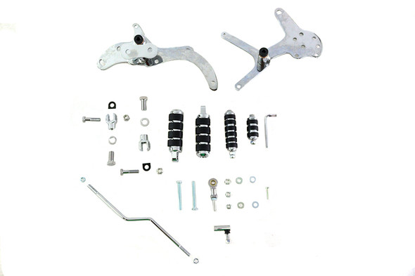 V-Twin - 22-0867 - Daniel Boone Forward Shift Kit - Fits 1941-1999 Harley-Davidson FL, 1971-1999 FXE, 1941-1999 FLH, 1971-1999 FX