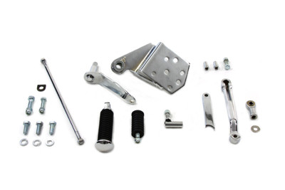 V-Twin - 22-1006 - Chrome Replica Shifter Control Kit - Fits 1985-1989 Harley-Davidson FXST