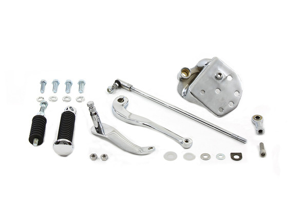 V-Twin - 22-1009 - Chrome Replica Shifter Control Kit - Fits 1990-1999 Harley-Davidson FXST
