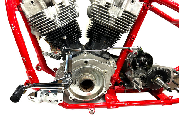 V-Twin - 22-1015 - Chrome Shifter Control Kit