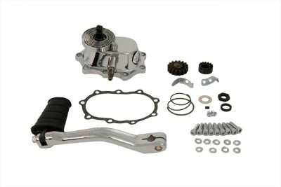 V-Twin - 22-1020 - Chrome Kick Starter Kit - Fits 1937-1948 Harley-Davidson UL, 1971-1984 FX, 1936-1940 EL, 1941-1984 FL