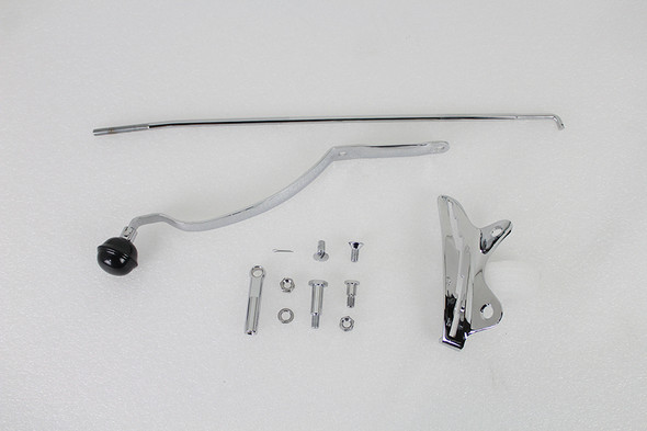 V-Twin - 22-1077 - Left Side Tank Hand Shifter Lever Control Kit - Fits 1936-1946 Harley-Davidson UL, 1936-1940 EL, 1941-1946 FL
