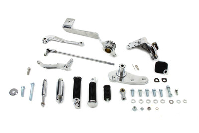 V-Twin - 22-1085 - Chrome Forward Control Kit - Fits 1990-1999 Harley-Davidson FXST