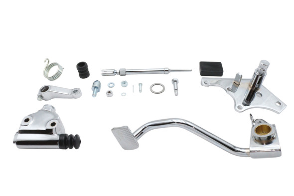 V-Twin - 22-1130 - Mid Brake Control Kit Chrome