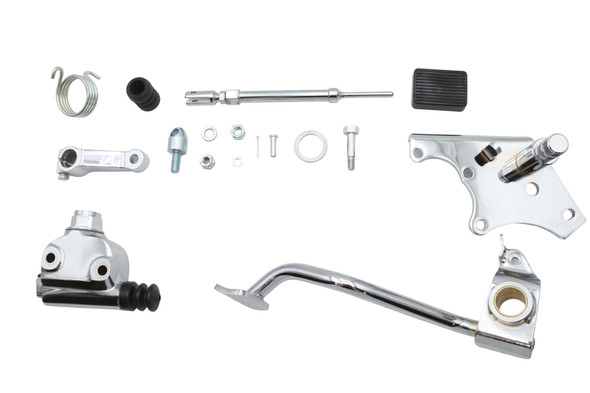 V-Twin - 22-1130 - Mid Brake Control Kit Chrome