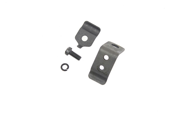 V-Twin - 2209-4 - Parkerized Clutch Cable Bracket - Fits 1952-1970 Harley-Davidson KH (early), 1952-1970 K (early), 1952-1970 XLCH (early), 1952-1970 XL (early), 1952-1970 XLH (early)