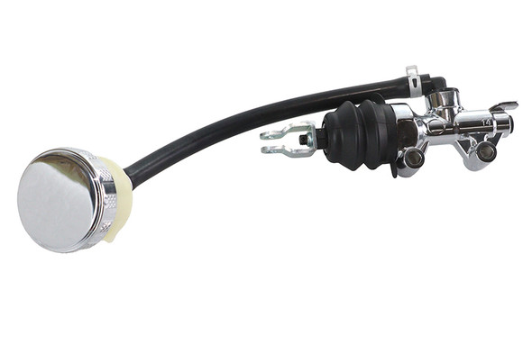V-Twin - 23-0041 - Rear Master Cylinder Assembly Chrome