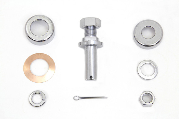 V-Twin - 23-0068 - Mechanical Brake Pivot Kit Chrome