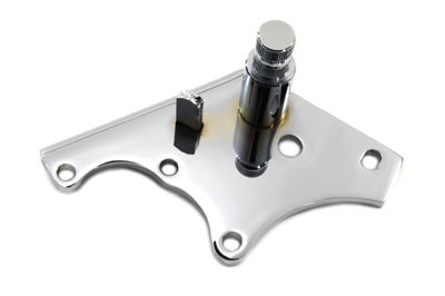 V-Twin - 23-0107 - Brake Pedal Bracket Rear Chrome - Fits 1972-1979 Harley-Davidson FX, FXS