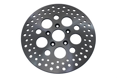 V-Twin - 23-0318 - 11-1/2 inch Drilled Rear Brake Disc