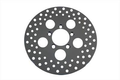 V-Twin - 23-0342 - 10 inch Drilled Front Brake Disc